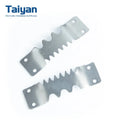 Big Saw Tooth Hanger Copper Zinc Plated Easy Install Large Load-Bearing Capacity Silver Finish Picture Frame Hanging Hardware