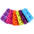 Food Grade BPA Free Cake Tools Silicone Baking Mold Non Stick 6 Cavity Donut Molds Doughnuts Baking Pans Cake Molds