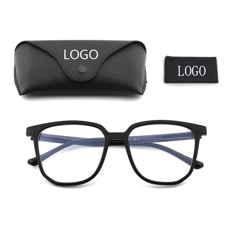 DOISYER Oversized Retro Blueray Glasses Men and Woman Blue Light Blocking Computer Glasses With Filter
