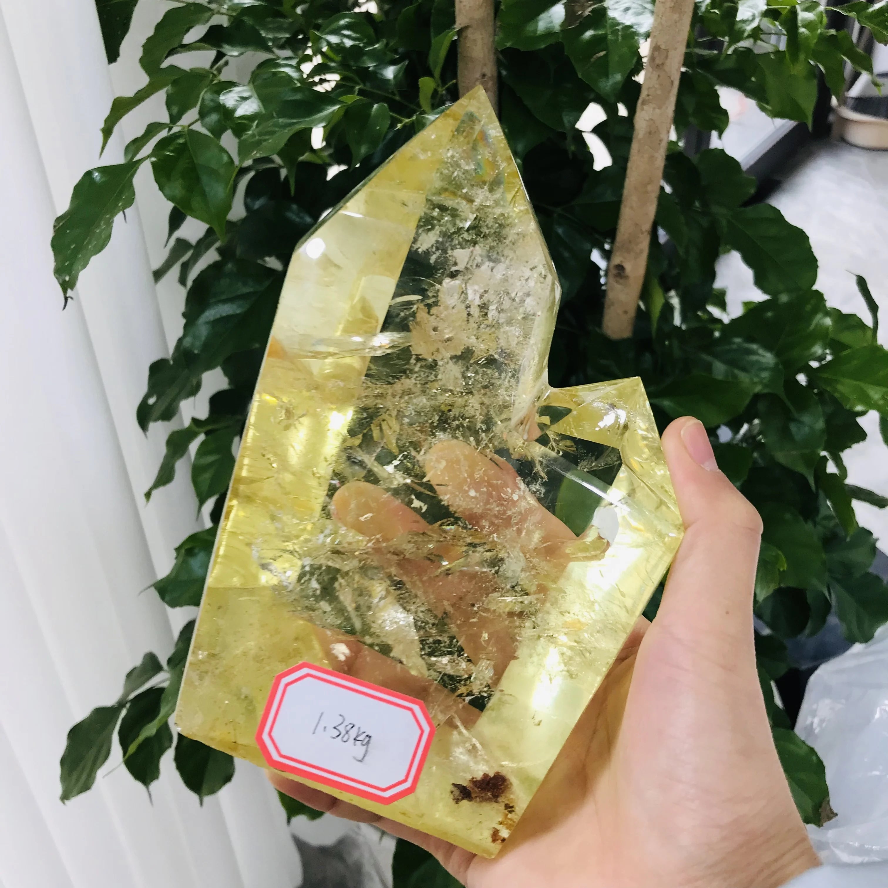 Wholesale Crystal DIY High Quality Double Point Wands Large Smoky Quartz Crystal Obelisk Points for Healing