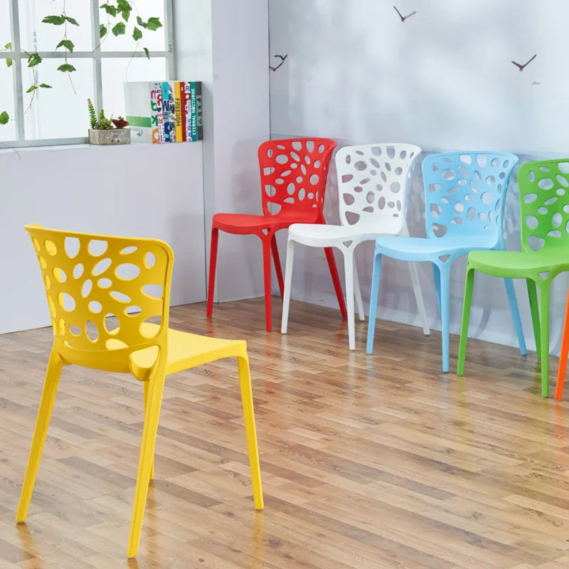 Hot Selling Stackable Plastic PP Chairs Best Price Modern Cafe Kitchen Vintage Dining Chair Home Office Warehouse Home Bar Gym
