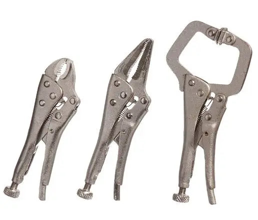 3 PCS in One Curved Jaw Locking Pliers Set Multi Function Pliers