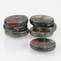 DIY Top Quality Playwith Skin Care Set Massage Stones African Blood Stone Palm Stone