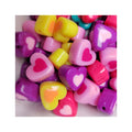 500g Mix Acrylic Beads Butterfly Heart Candy Flower Cross Loose Spacer Beads for Jewelry DIY Making Bracelets Necklace Findings