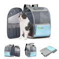 Wholesale Dropshipping FUNADD Fold Breathable Pet Backpack Carrier for Small Cats Dogs Backpack Hiking Camping