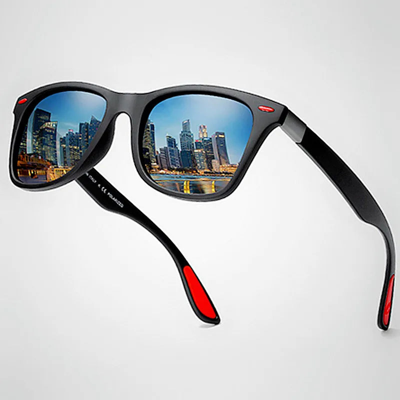 Custom Logo  Factory Cheap Wholesale Men Women Classic Square Polarized Sunglasses Fishing Driving Sunglasses Men