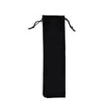 Custom logo Stainless Steel Straw Set Tableware Bundle Mouth Velvet Bag Tableware Set Canvas Bag Custom Size Cotton Bag