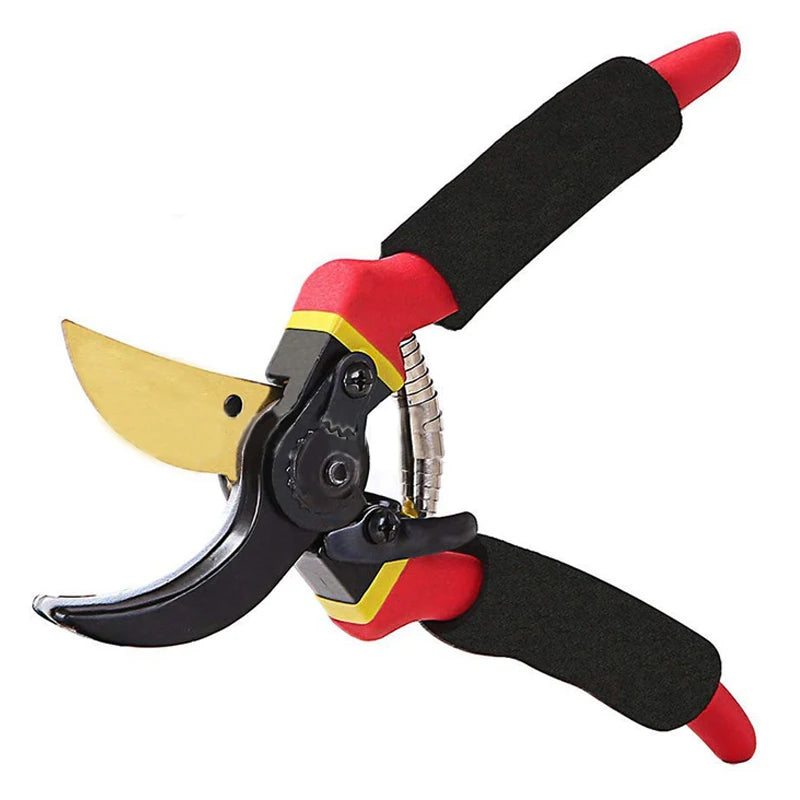 YUHANG 8\" Professional Premium Titanium Bypass Pruning Shears Industrial Grade DIY Garden Clippers Hand Pruners