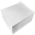 Oilspillpro OOA-M0300 15*19 Medium Weight Dimpled Lidustrial Liquid Absorbing Absorbent Sheet Oil Absorbent Pads for Warehouse