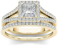 Alloy Zircon Couple Ring Gold Silver Plated Anniversary Valentines Gift Engagement Wedding Party Ring Jewelry for Couple