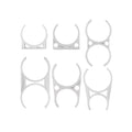 Plastic Pvc Pipe Saddle Clamps for Water Pipe Fix Holder