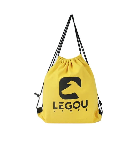 Promotional Custom Logo Printing Waterproof Eco-Friendly Colorful Sport Gym Travel Oxford Polyester Drawstring Backpack Cinch
