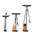 Bicycle Pump Portable Aluminum Foot Pumps MTB Cycling Air Pump Pressure Gauge Bike Inflator Bike Pump