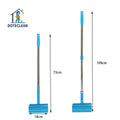 Cheap 2-Piece Home Cleaning Tool Strong Plastic Manual Hair Remover Roller Long Telescopic Handle for Pet Lint Paper Sticky