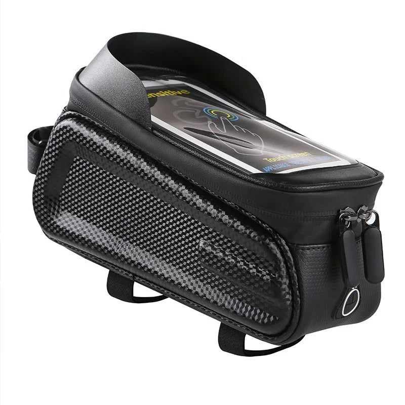 Wholesale Bike Phone Front Frame Bag Waterproof Bicycle Phone Mount Bag Phone Case Holder Cycling Top Tube Frame Bag