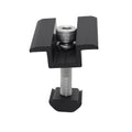Universal Black Aluminum Solar Clamp Fasten Rail Mid Clamp for Secure Solar Panel Mounting