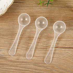 Factory Direct Sales 3 Grams Fruit Powder Spoon 6 ml Milk Powder Spoon Solvent Spoon Drop Shipping