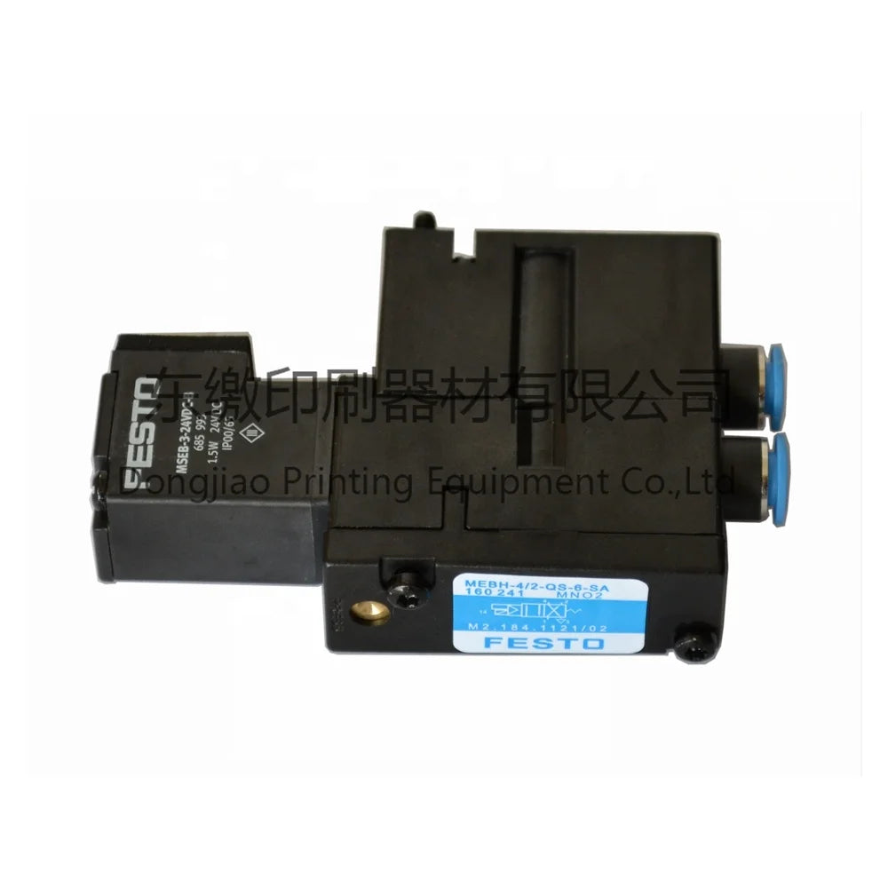 New MEBH-4/2-QS-6-SA Solenoid Valve M2.184.1121/05 for Heidelberg Printing Machine 1 Piece for Printing Industries