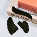 Heart Claw S Shape Face Massager Crystal Black Obsidian Facial Gua Sha Scraping Tool Massage