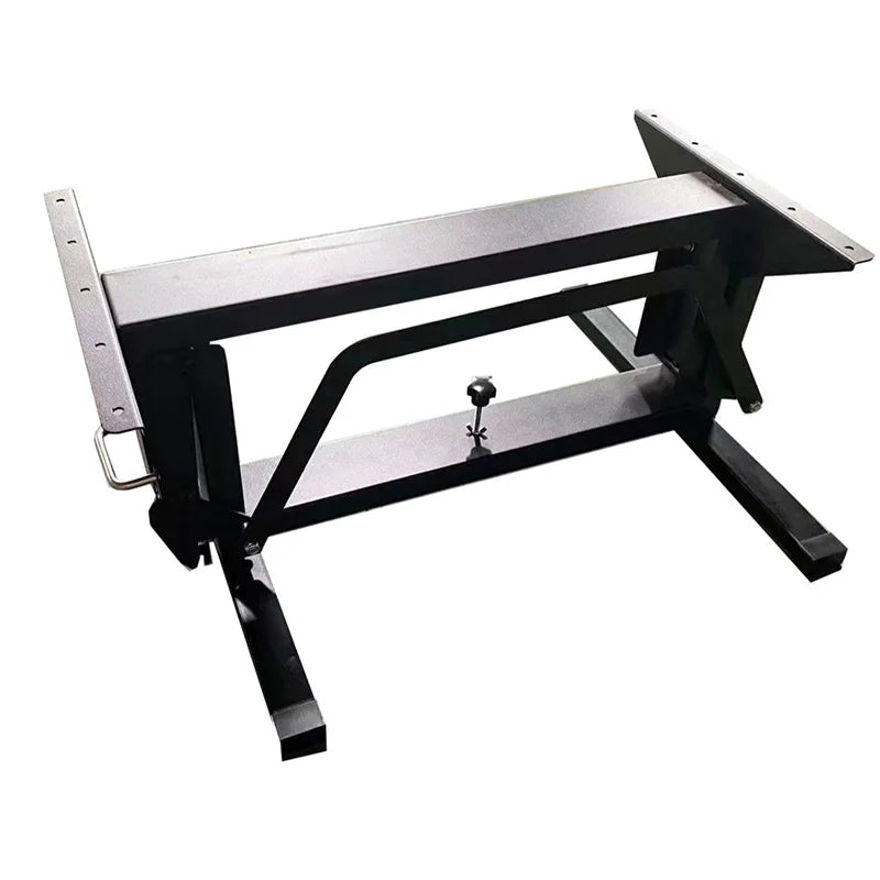 HEYRV Caravan Accessories Black RV Lifting Table Leg with Level 2 Adjustable
