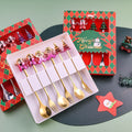 Hot Selling Stainless Steel Cutlery Set Christmas Cutlery Fork Spoon Set With Gift Box