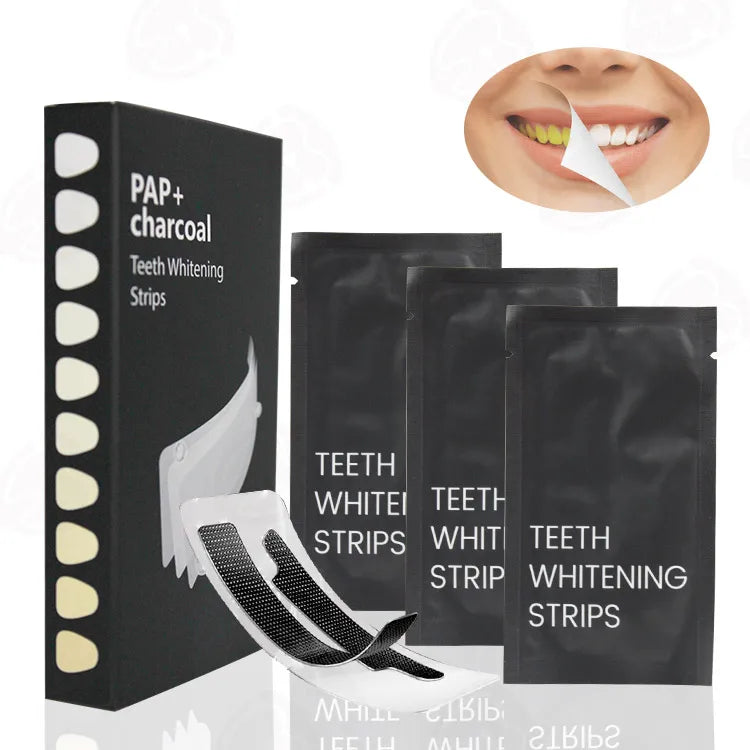 2026 Best PAP Teeth Whitening Strips for Remove Teeth Stains Non Peroxide 7PCS Sensitive Free Teeth Whitening Strips