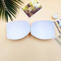 Oval White Push-up Bra Extenders Excellent Quality Swimwear & Yoga Clothing Bra Pads Foam Inserts-Underwear Accessories