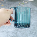 Hot-selling Plastic Tea Coffee Mug With Handle Blue Water Tea Pitcher for Travel