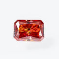 Goldleaf Jewelry Gems Wholesale GRA Certified VVS Clarity Red Radiant Cut Loose Moissanite Gemstone Certified VVS Moissanite
