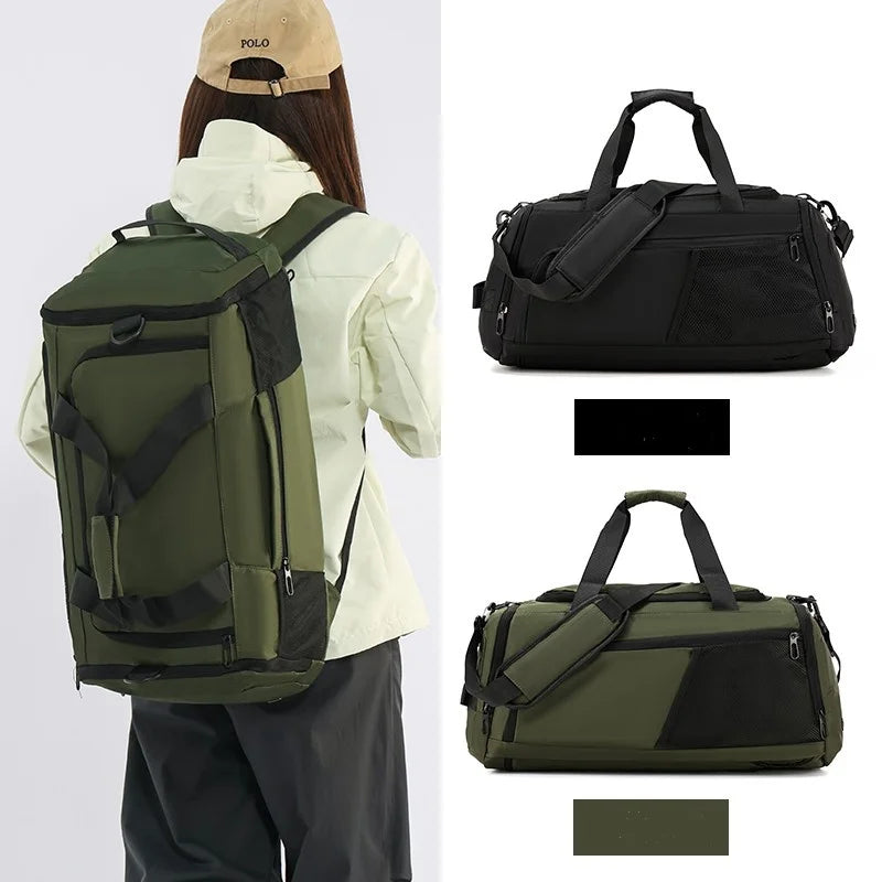 New Arrival Travel Laptop Backpack Waterproof Large Capacity Bag Hidden Shoulder Strap & Shoe Compartment for Business Trip