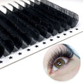 Lash Trays Wholesale Cashmere Lash Extensions Matte Black Eyelash Trays Easy Fan Lash Extension Trays