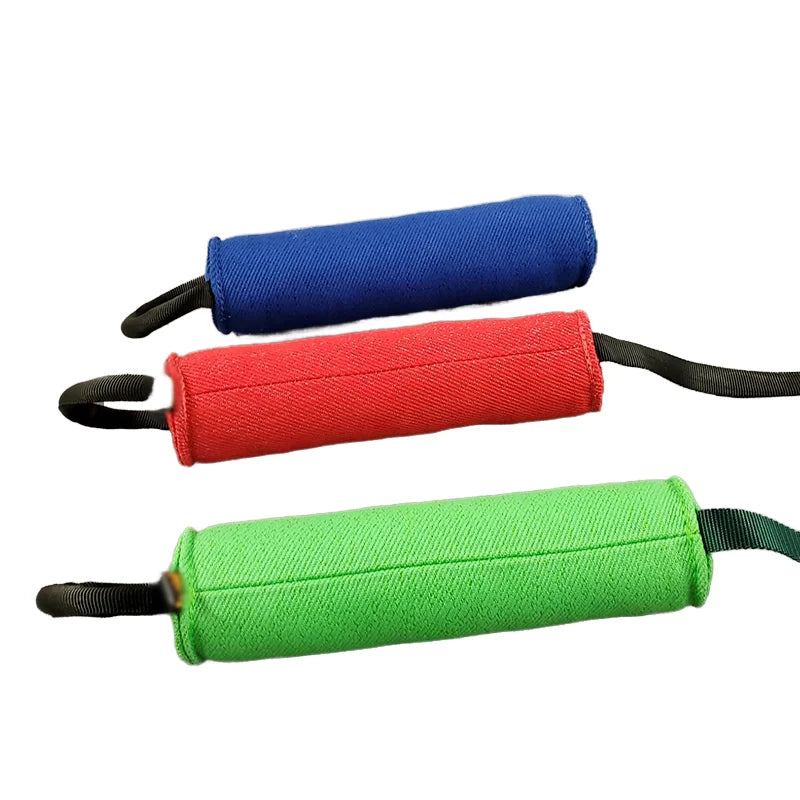 Customizable Multi-Color Dog Bite Tug Sturdy Firm Agility Equipment Sustainable Nylon Linen Fiber Pet Training Supplies Outdoor
