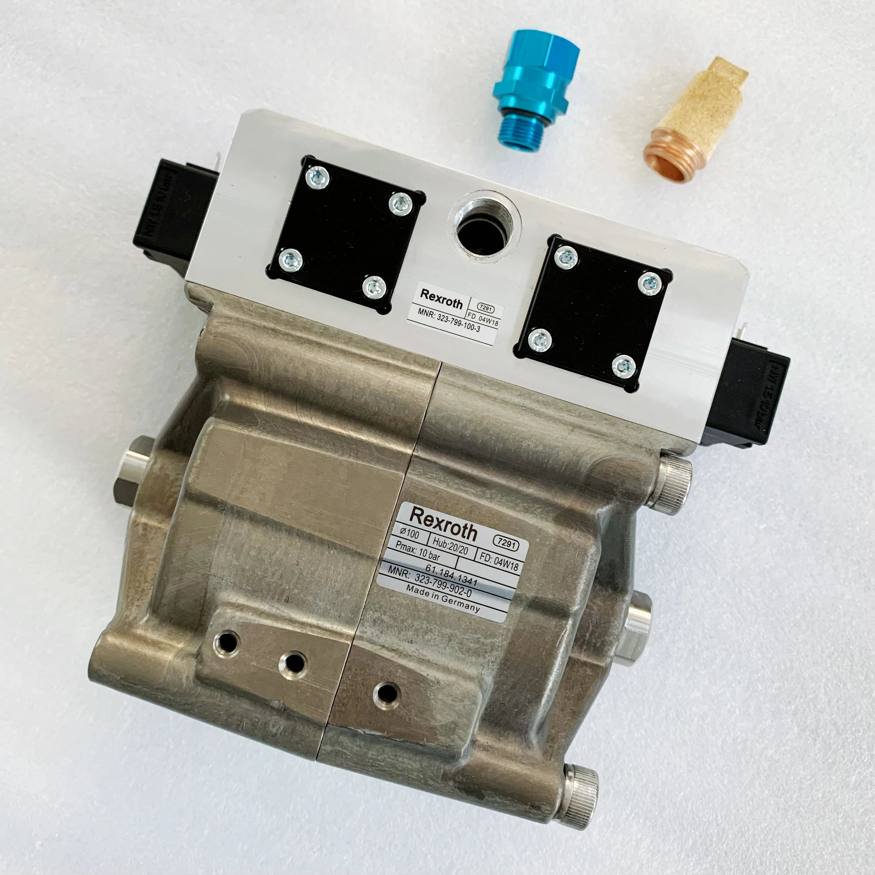 WD Best Quality 61.184.1341 Pneumatic Cylinder Valve D100 H20 323-799-100-3 for Heidelberg SM102 SX102 Offset Printing Parts