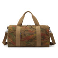 High Quality Outdoor Large Canvas Camouflage Travel Sports Duffle Weekend Bags With Customized LOGO OEM
