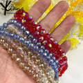 Wholesale Various Inlaid Colored Crystal Lampwork & Glass Balls Shiduomei Brand China Zhejiang for Bracelet Necklace Materials