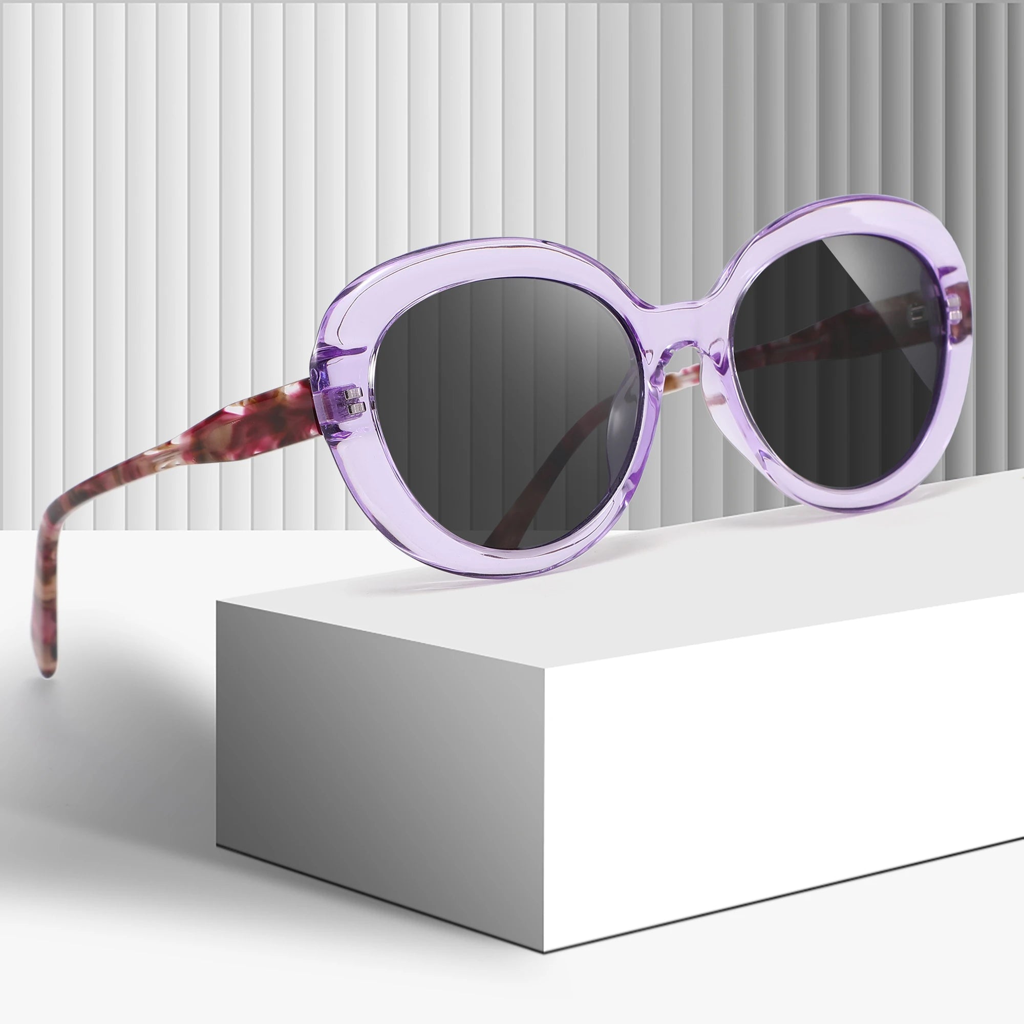 2025 Trends Luxury Polarized Sunglasses for Women Acetate TR90 Frame Retro Brand Designer Sunglasses Men