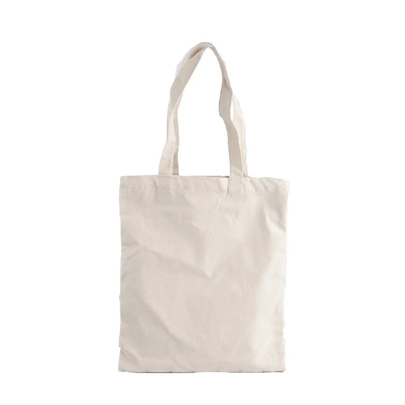 Canvas Bag Blank Wholesale Logo Printing Cotton Environmental Friendly Hand-painted Single Shoulder Tote Bag