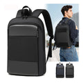 Custom Laptop Backpack 15.6 Inch Waterproof Large Capacity Zipper Closure Nylon Fabric Air Cushion Belt Fashion Unisex