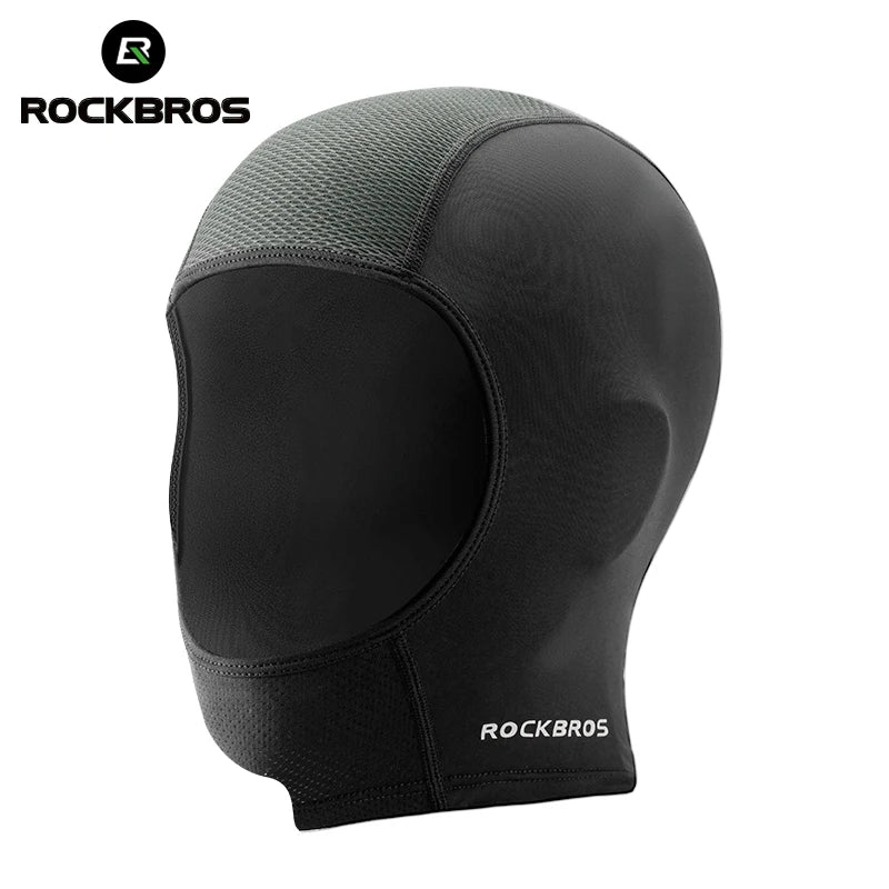 ROCKBROS Motorcycle Helmet Liner Hat Protective Safety Ice Silk Headgear for Cycling Balaclava