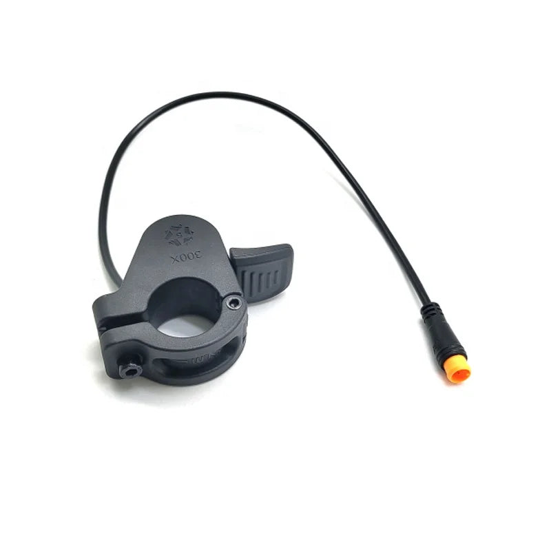 Ebike Parts 3Pin Plug Wu Xing 300x Ebike Thumb Throttle for 24V 36V 48V 60V 72V Electric Bicycle Scooter Accelerator Accessories