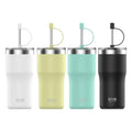 2024 New Design Stainless Steel Mug with Straw Insulated Double Wall Vacuum