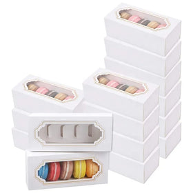 Kraft Paper Food Grade Drawer Box for Macarons Sugar Chocolate-Custom Size/Color Recycled Materials Magnetic Glossy Lamination