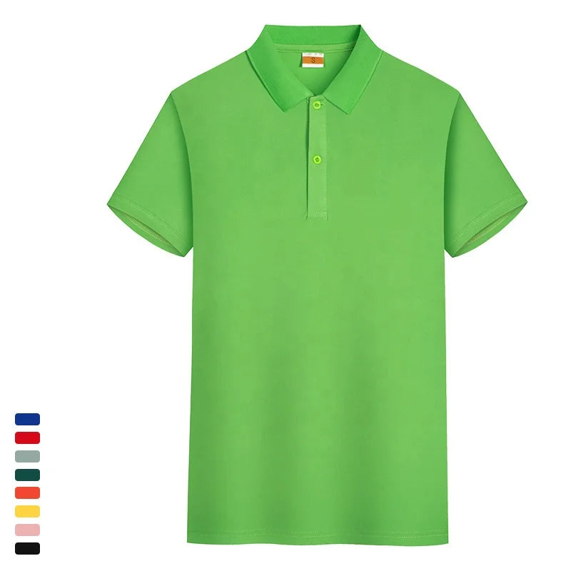 Customizable Short Length  Shirt Floral Embroidered Print Quick Dry Blanco Green Knitted Fabric Office Short Sleeve Workwear