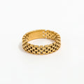 Fenny 18K Gold Plated Waterproof&Tarnish Free Fashion Dainty Personality Wide Mesh Chain Stainless Steel Wholesale Jewelry