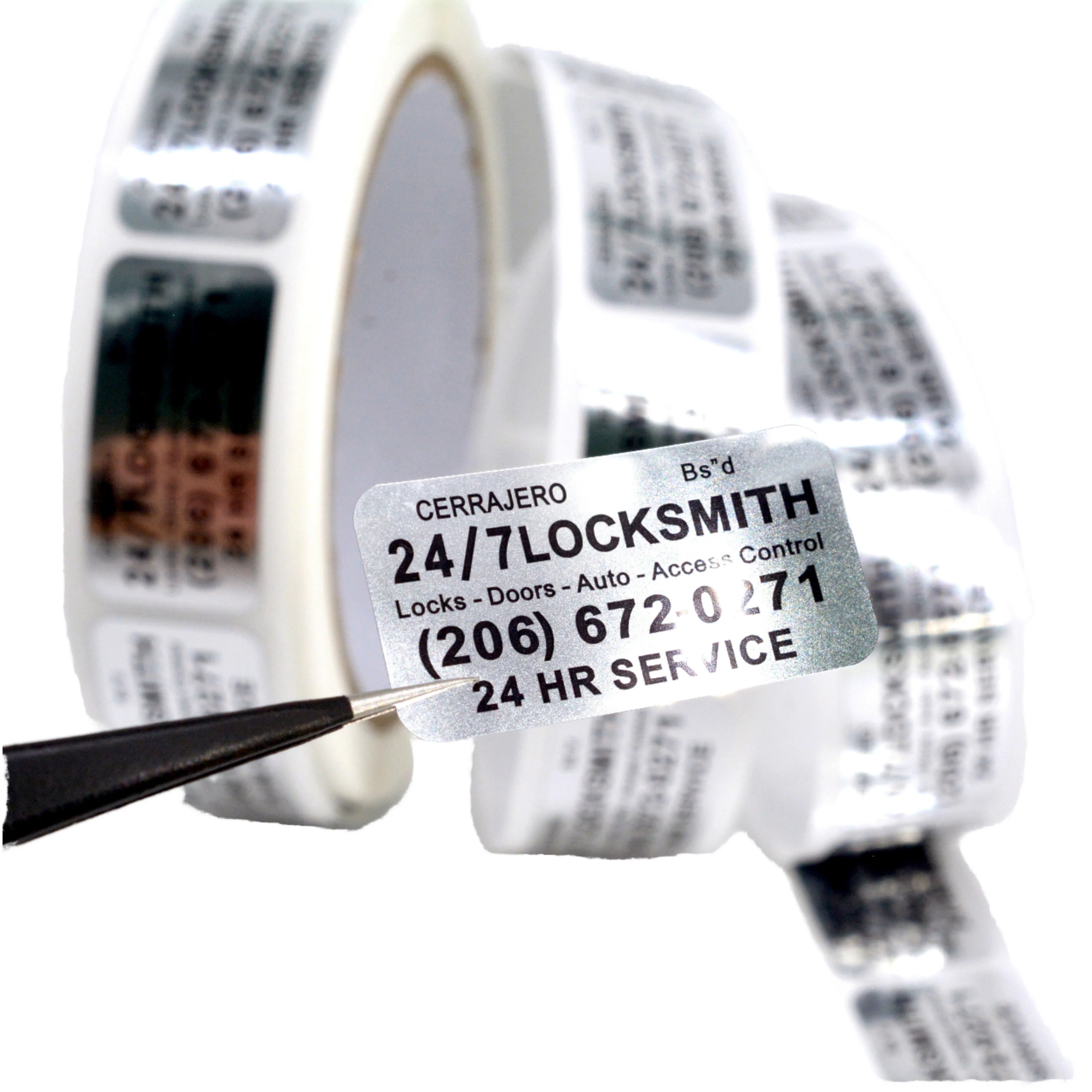 Custom Private Label Adhesive Waterproof Vinyl Round Sticker Rolls with Brand Logo for Candle Packaging