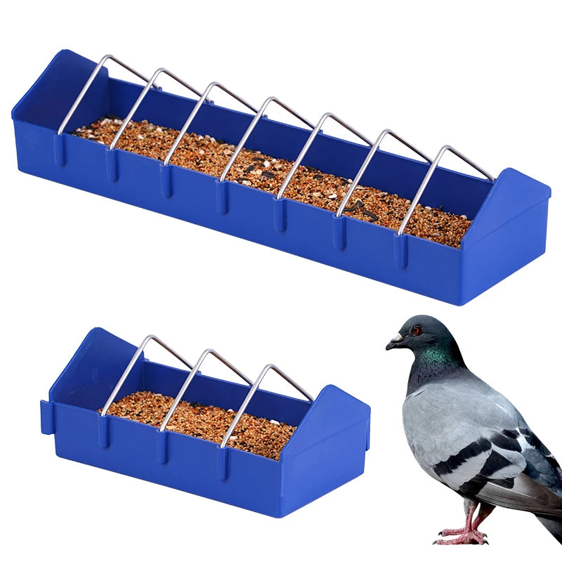 Birds Feeder 20CM 40CM Pigeon Feeder Agricultural Pigeon Food Feeder Pigeon Automatic Feeder Feed Trough