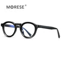MORESE Model 2090 Full-Rim TR90 Blue Light Geometric Pattern Durable Unisex Optical Eyeglasses Frames Myopia-OEM/ODM Wholesale