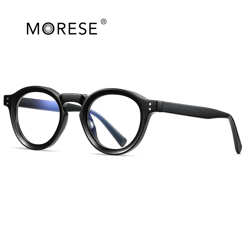 MORESE Model 2090 Full-Rim TR90 Blue Light Geometric Pattern Durable Unisex Optical Eyeglasses Frames Myopia-OEM/ODM Wholesale