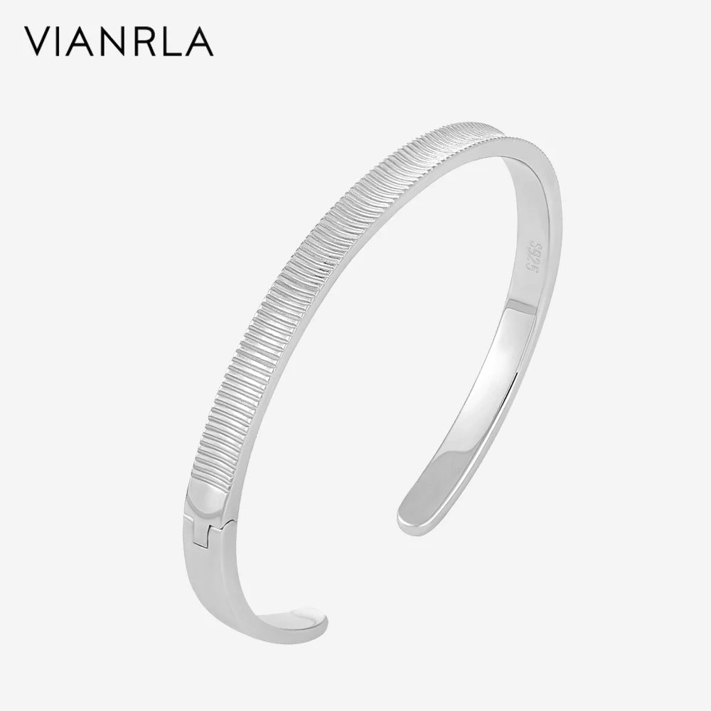 VIANRLA 925 Bracelet Silver Jewelry for Girl Daily Bracelets Drop Shipping Free Laser Logo