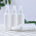 Free Sample Round Eco-friendly White HDPE 100ml Screen Printed Pump Sprayer Spray Bottle